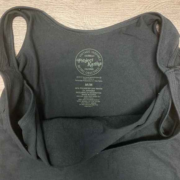 Recycled‎ Karma Bowie Strike Bodysuit - Size M - Black/Red - NWOT - Picture 7 of 7